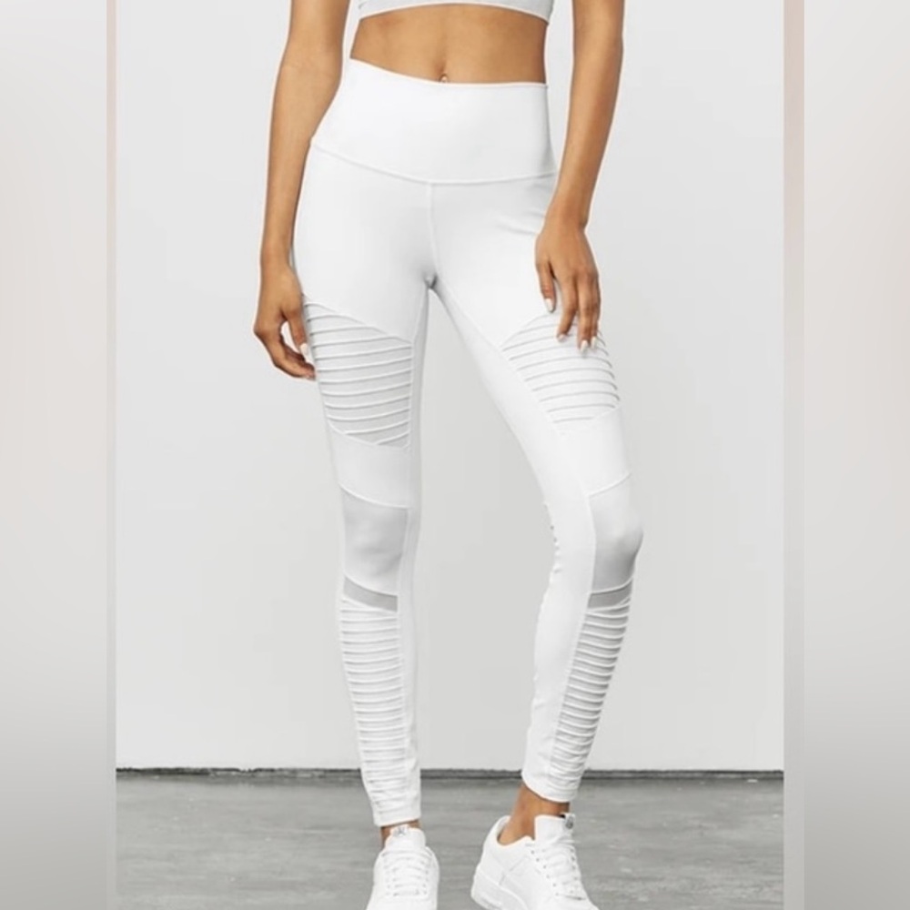 ALO Yoga High waisted Moto Leggings,